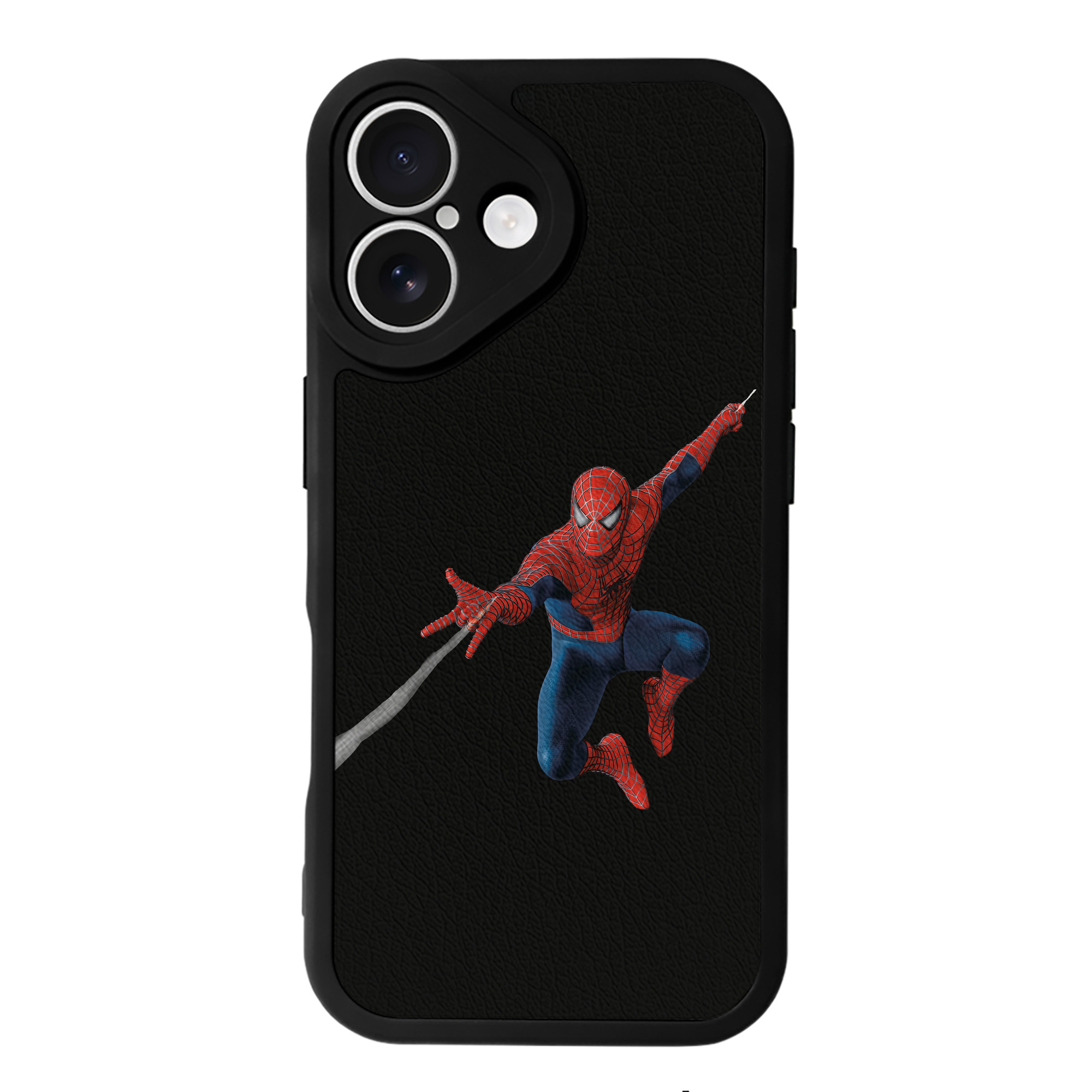 （画像用） アベンジャーズ The Avengers 【iPhone 16シリーズ対応】シリコンスマホケース（レザー調） 材質：シリコン